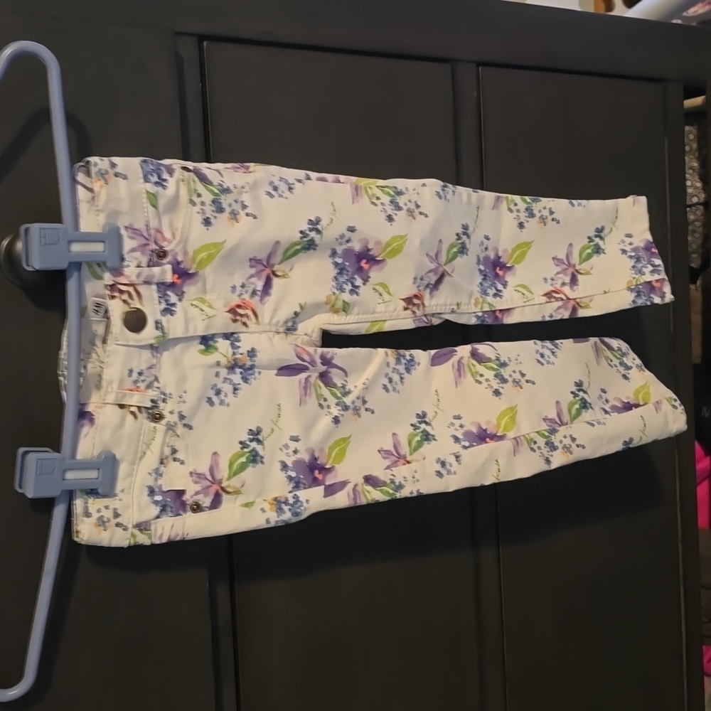 Toddler Floral Jeans